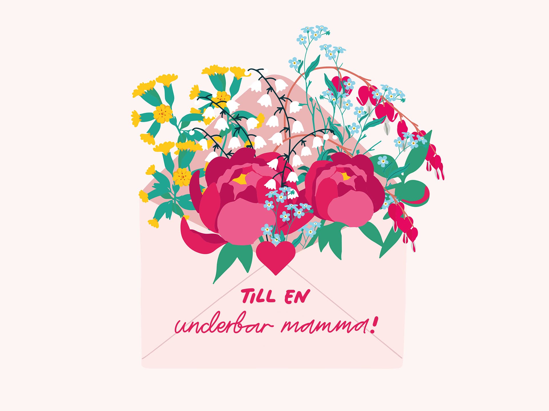 Blommor till mamma